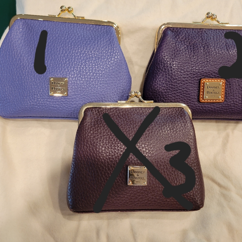 Donney & Bourke Large Frame Purse